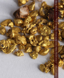 4.41gの小さな粒の自然金セット-G0341-4