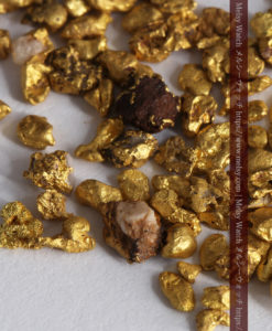 4.41gの小さな粒の自然金セット-G0341-6