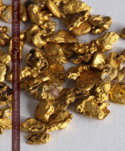 4.17gの小さな粒の自然金セット-G0342-6