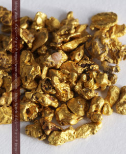 4.17gの小さな粒の自然金セット-G0342-7