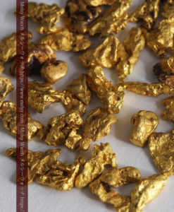 4.13gの小さな粒の自然金セット-G0343-4