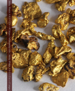 4.13gの小さな粒の自然金セット-G0343-6