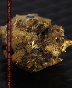 2.48gのぷっくり膨れたカニのような形の自然金-G0344-16