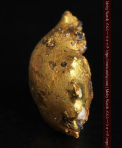 2.48gのぷっくり膨れたカニのような形の自然金-G0344-3