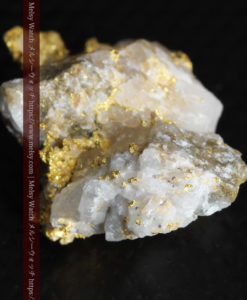 3.98gの石英との組み合わせが美しい繊細な自然金-G0345-12