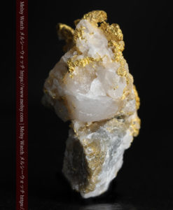 3.98gの石英との組み合わせが美しい繊細な自然金-G0345-3