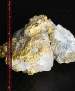 3.98gの石英との組み合わせが美しい繊細な自然金-G0345-7