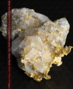 3.98gの石英との組み合わせが美しい繊細な自然金-G0345-9