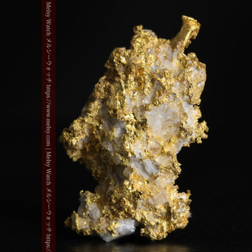 6.62gのキラキラと煌めくような輝きに包まれる自然金-G0346-1