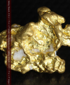 4.26gの明るい色合いと起伏の綺麗な自然金-G0350-9