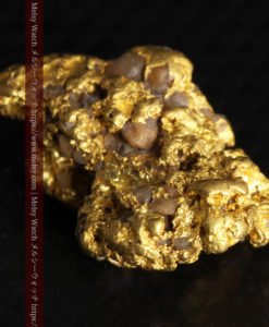 2.80gの粒石英が見える天然ならではの自然金-G0352-7