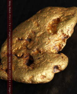 8.17gのビクトリア州産ならではの濃厚な色合いの自然金-G0351-11