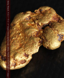 8.17gのビクトリア州産ならではの濃厚な色合いの自然金-G0351-5