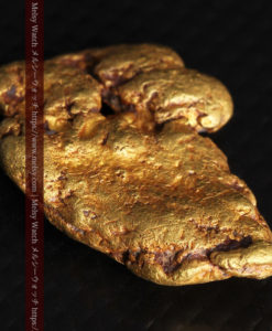 8.17gのビクトリア州産ならではの濃厚な色合いの自然金-G0351-8