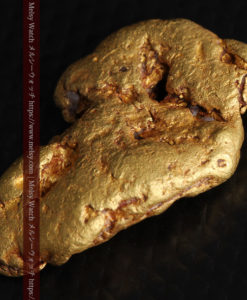 8.17gのビクトリア州産ならではの濃厚な色合いの自然金-G0351-9