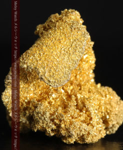 3.60gの砂金の集まりのような非常に微細・繊細な自然金-G0361-6