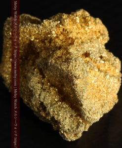 3.60gの砂金の集まりのような非常に微細・繊細な自然金-G0361-8