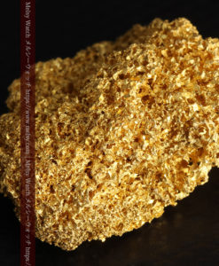 【レア物】5.5gの繊細な網目状に連なる微細な自然金-G0362-12