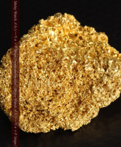 【レア物】5.5gの繊細な網目状に連なる微細な自然金-G0362-14