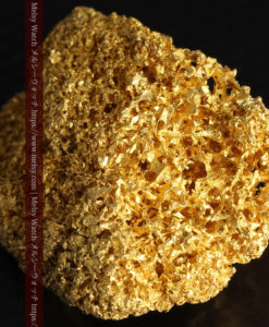 【レア物】5.5gの繊細な網目状に連なる微細な自然金-G0362-15