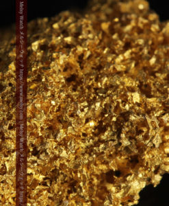 【レア物】5.5gの繊細な網目状に連なる微細な自然金-G0362-5