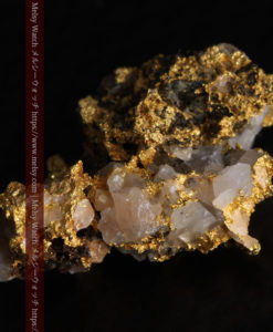 1.20gの石英などの小さな粒子・色味を楽しめる自然金-G0366-11