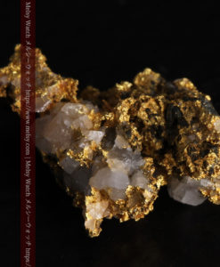 1.20gの石英などの小さな粒子・色味を楽しめる自然金-G0366-12