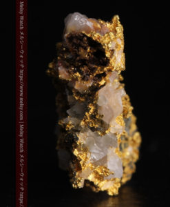 1.20gの石英などの小さな粒子・色味を楽しめる自然金-G0366-3