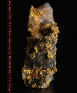 1.20gの石英などの小さな粒子・色味を楽しめる自然金-G0366-4