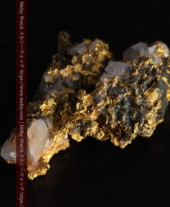 1.20gの石英などの小さな粒子・色味を楽しめる自然金-G0366-7