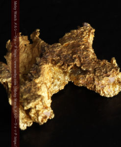 2.0gの層のように見える凹凸ある自然金-G0367-8