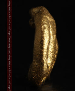 2.95gの太古の勾玉のような形をした自然金-G0369-4