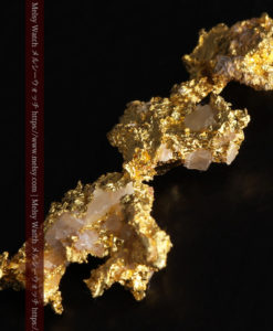 1.89gの３つが連なった形をしている非常に珍しい自然金-G0370-6