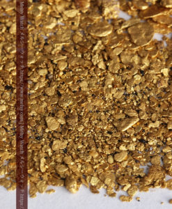 3.5gの小さな砂金・薄片金とやや粒の大きな自然金3点-G0375-4