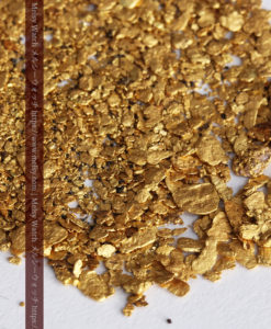 3.5gの小さな砂金・薄片金とやや粒の大きな自然金3点-G0375-5