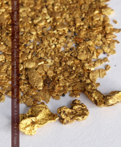 3.5gの小さな砂金・薄片金とやや粒の大きな自然金3点-G0375-7