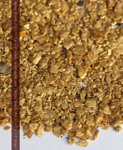 3.08gの小さな砂金・薄片金とやや粒の大きな自然金3点-G0376-4