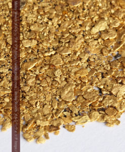 3.08gの小さな砂金・薄片金とやや粒の大きな自然金3点-G0376-5