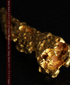 6.89gの鏃・槍の穂先のような形をした自然金-G0377-8