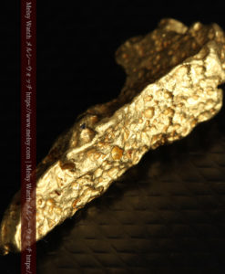 6.89gの鏃・槍の穂先のような形をした自然金-G0377-9