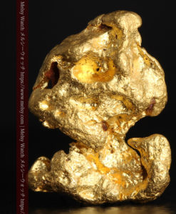 4.83gのキャラクターのような愛嬌ある形をした自然金-G0378-2