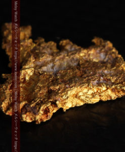 2.17gの綺麗な面を楽しめる自然金-G0382-11