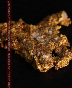 2.17gの綺麗な面を楽しめる自然金-G0382-12