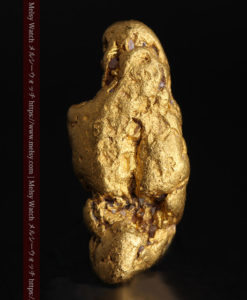 1.85gの小さいながら立体感ある自然金-G0392-2