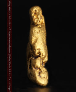 1.85gの小さいながら立体感ある自然金-G0392-4