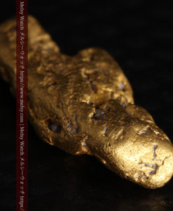 1.85gの小さいながら立体感ある自然金-G0392-8