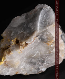 72gの大きな石英の中を通る自然金-G0403-11