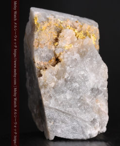 72gの大きな石英の中を通る自然金-G0403-6