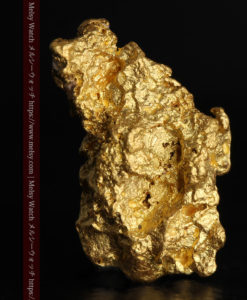 2.47gの程よいサイズと自然な凹凸の綺麗な自然金-G0405-2