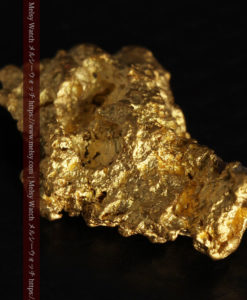 2.47gの程よいサイズと自然な凹凸の綺麗な自然金-G0405-6